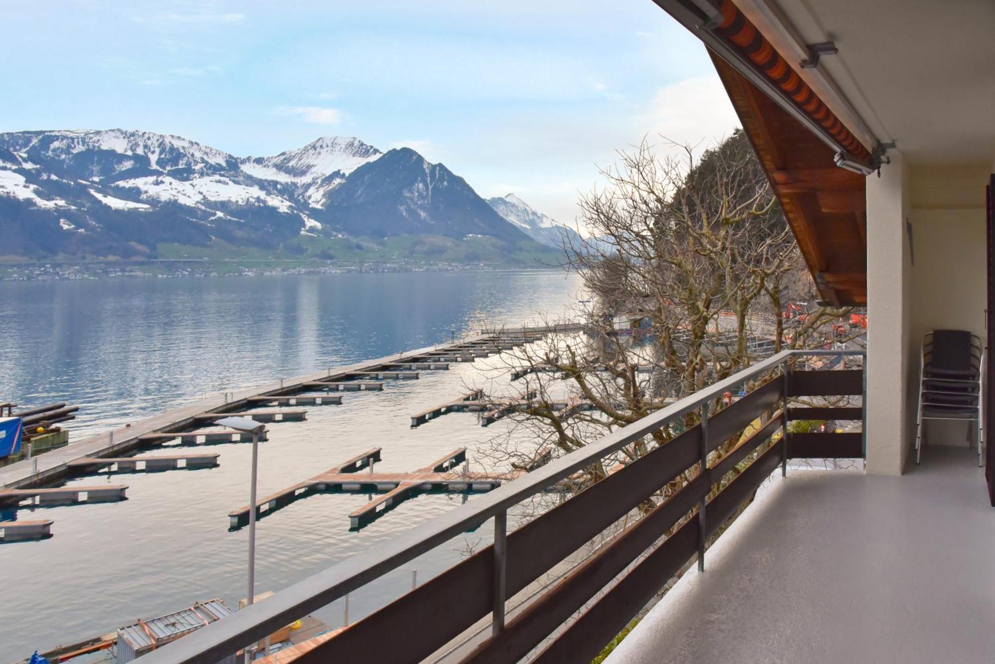 Modern And Charming Apartment On The Shores Of Lake Lucerne Gersau Zewnętrze zdjęcie